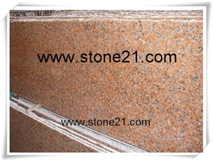 Maple Red Granite Tiles and Slabs, China Red Granite Slabs