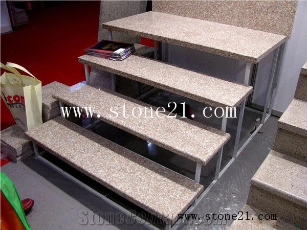 Peach Red Granite G687 Stairs & Steps
