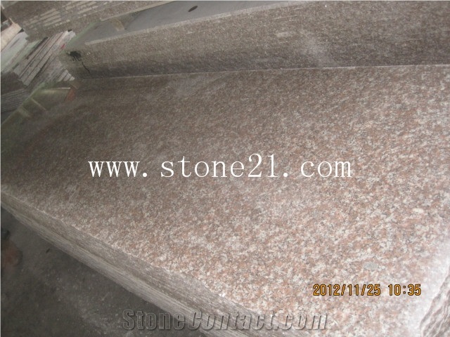 Peach Red Granite G687 Stairs & Steps