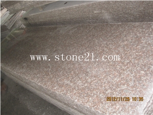 Peach Red Granite G687 Stairs & Steps