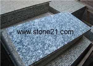 Sea Wave Granite Tiles and Slabs, China White Granite