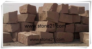 Tianshan Red Granite Fireplace, China Red Granite Fireplace