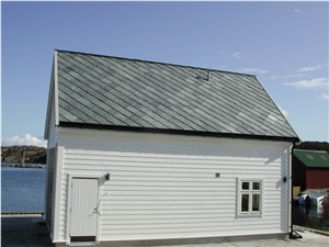 Grey Slate Roofing Tiles Project, Roof Project