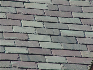 Multicolor Slate Roofing Tiles, Roof Tile, Roof Slate