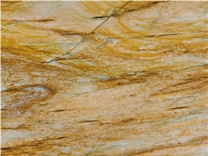 Calypso Gold Quartzite Slabs
