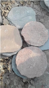 Red Slate/ Cultured Stone/ for Outside and Garden