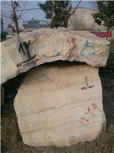 Afganistan White Onyx Blocks, Afghanistan White Translucent Onyx Alabaster