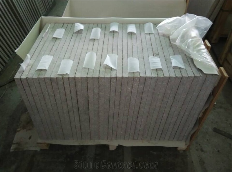 G611 Cherry Red Almond Mauve Granite,Formosa Red Granite Wall Cladding Panel,Airport Floor Covering Pattern Garden Exterior Stone