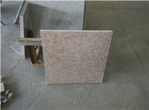 G611 Cherry Red Almond Mauve Granite,Formosa Red Granite Wall Cladding Panel,Airport Floor Covering Pattern Garden Exterior Stone
