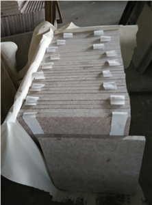 G611 Cherry Red Almond Mauve Granite,Formosa Red Granite Wall Cladding Panel,Airport Floor Covering Pattern Garden Exterior Stone