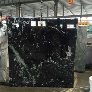 New Jet Mist Cosmos Black Granite Slab,China Black Swan Granite Tiles with Grey Sand Veins for Floor Covering,Exterior Building Wall Cladding