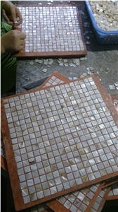 White Chipped, Mother Of Pearl Sea Shell Mosaic Polished for Bathroom Walling,Floor Covering Mosaic Art Pattern White Chipped, Mother Of Pearl Sea Shell Mosaic Polished for Bathroom Walling,Floor Covering Mosaic Art Pattern