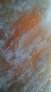 Orange Calcite, Colorado Alabaster Block