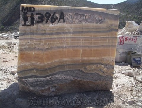 Onyx Ambra Blocks, Yellow Onyx Mexico Blocks