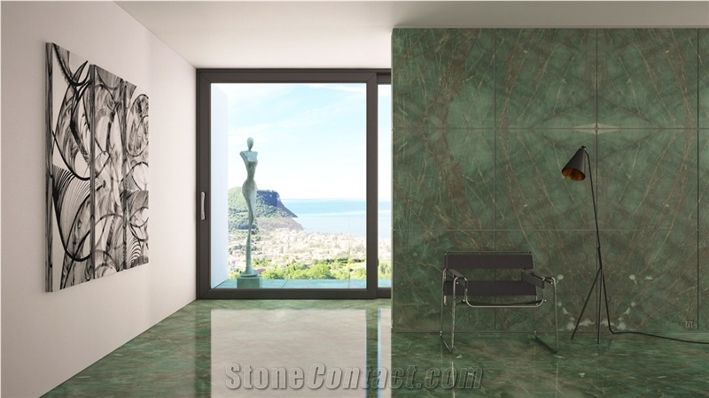 Verde Smeraldo Quartzite Slabs, Brazil Green Quartzite Tiles & Slabs