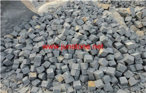 G654 Cube, G654 Paving Stone, Padang Dark Grey Granite Cube Stone & Pavers