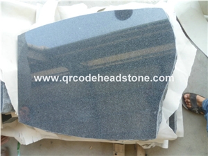 G654 Headstone, G654 Gravestone, G654 Tombstone, Dark Grey Monument