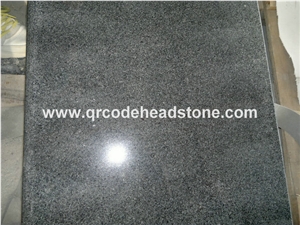 G654 Headstone, G654 Gravestone, G654 Tombstone, Dark Grey Monument