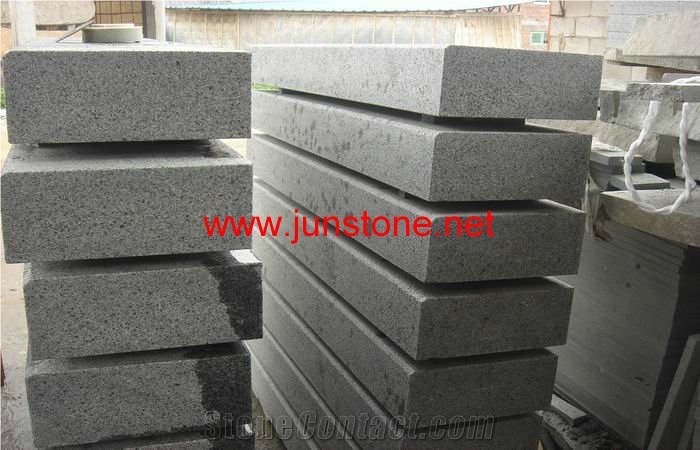 G654 Kerbstone, G654 Cube, Padang Dark Grey Granite Kerbs