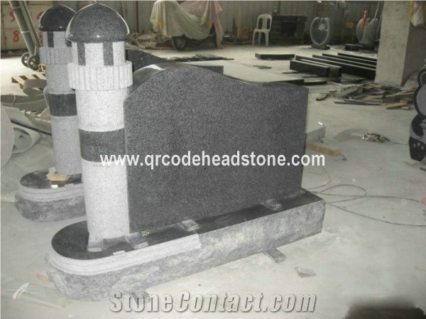 G654 Tombstone/Dark Grey Tombstone/Grey Granite Tombstone