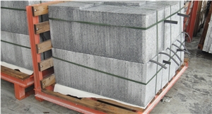 Granite Paving Stone Of G603 Crazy Size in White Colour and Flamed Paving Tone Granite Paving Stone Of G603 Crazy Size in White Colour and Flamed Paving Tone