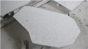 Granite Paving Stone Of G603 Crazy Size in White Colour and Flamed Paving Tone