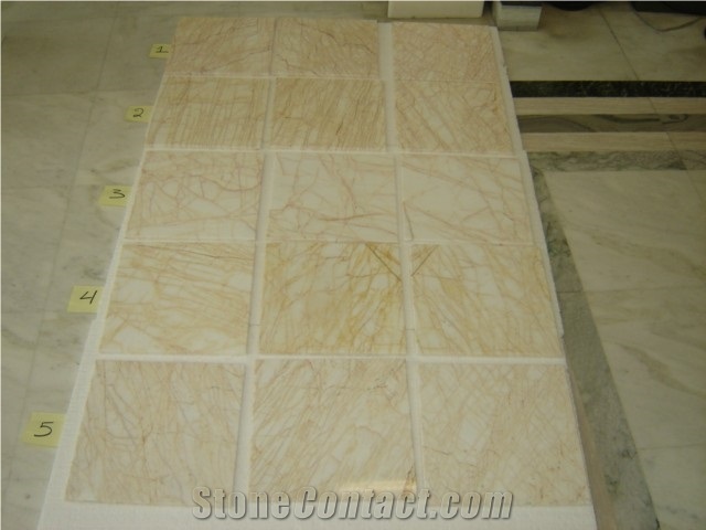 Golden Spider Marble Slabs & Tiles, Greece Yellow Marble