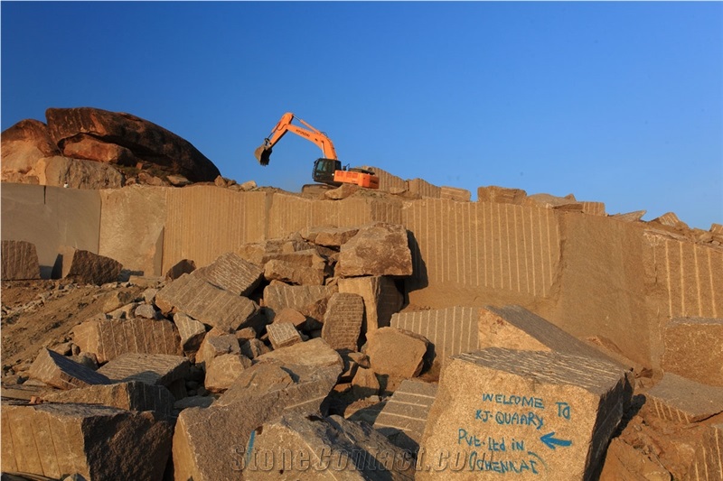 Red Pearl Granite Rough Blocks,Slabs,Tiles