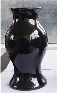 China Absolute Black Polished Vases, China Shanxi Black Polished Vases