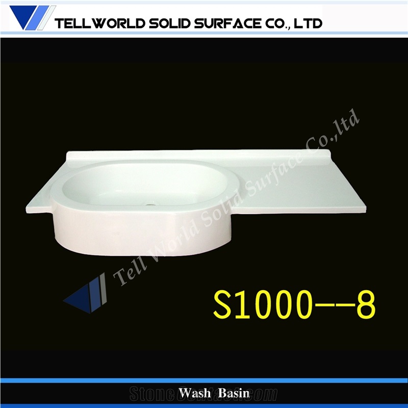 Bathroom Design Manmade Stone Wash Basins