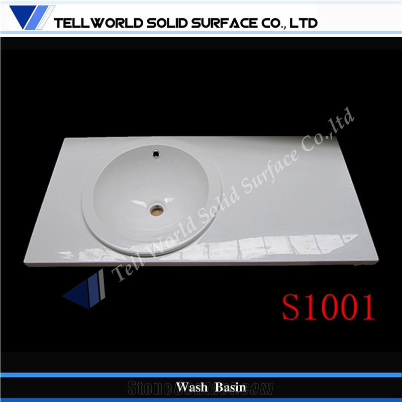 Bathroom Design Manmade Stone Wash Basins