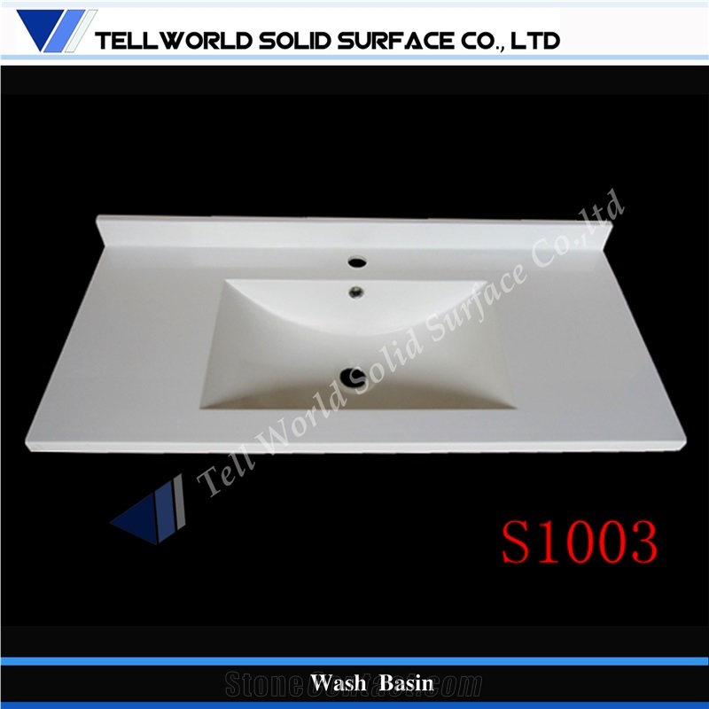 Bathroom Design Manmade Stone Wash Basins