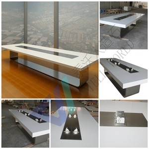 High Quality Marble Top Conference Table Meeting Room Table,Custom Design Furniture