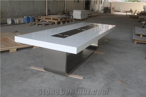 High Quality Marble Top Conference Table Meeting Room Table,Custom Design Furniture