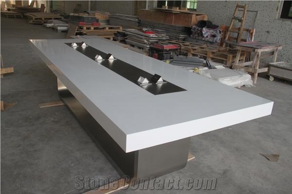 High Quality Marble Top Conference Table Meeting Room Table,Custom Design Furniture