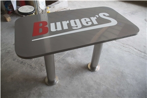 Manmade Stone Home Furniture Dining Tables