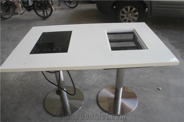 Mcdonald"S Strong Marble Cafe Table