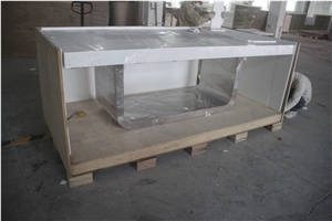U Shape Stainless Steel Base Conference Table