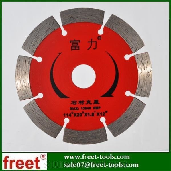 115mm segmented dry blade