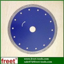 Cold press diamond turbo blade