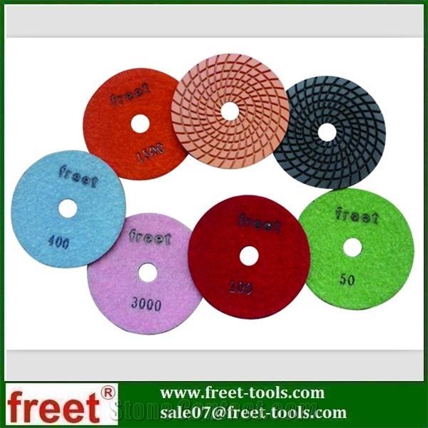 Diamond Wet Polishing Pads for Sstone
