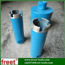 Freet diamond core bits for stone concrete