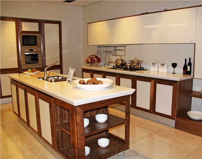 Pure White Absolute White Quartz Stone Slabs and Tiles for Worktops and Floorings/White Quartz/Polished Quartz Surfaces/China Quartz/Quartz Tiles