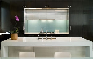 Pure White Absolute White Quartz Stone Slabs and Tiles for Worktops and Floorings/White Quartz/Polished Quartz Surfaces/China Quartz/Quartz Tiles