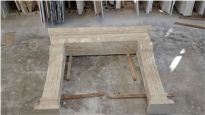 Fireplaces Paredon Travertine, beige travertine fireplaces Fireplaces Paredon Travertine, beige travertine fireplaces