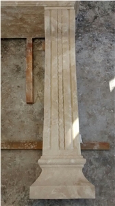 Fireplaces Paredon Travertine, beige travertine fireplaces