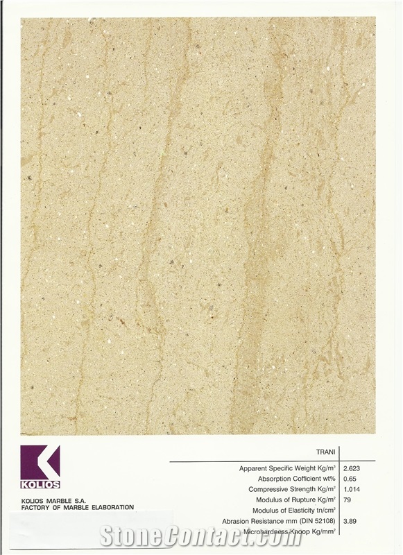 Ioannina Trani Limestone