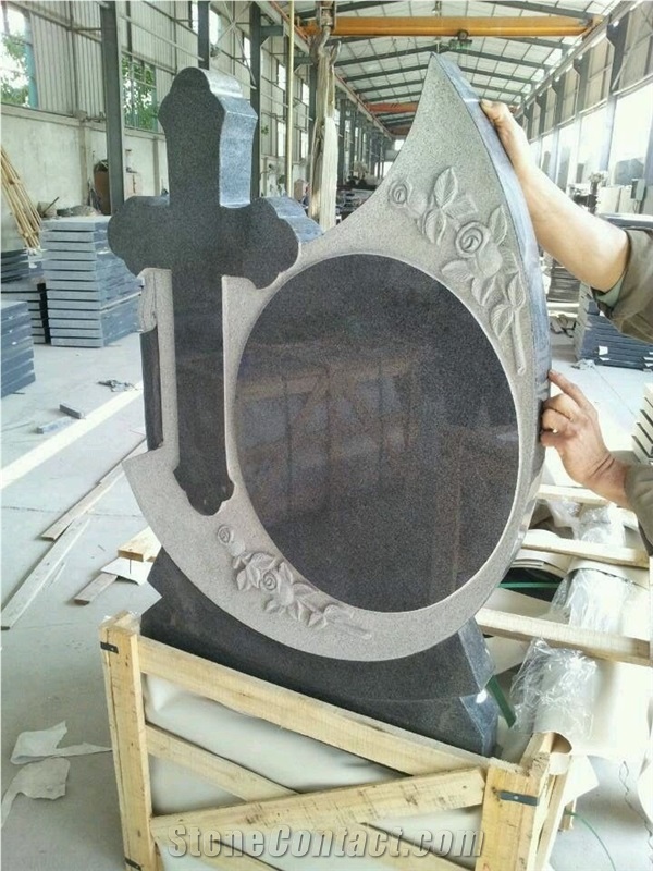 Poland Monument, G654 Black Granite Monument & Tombstone