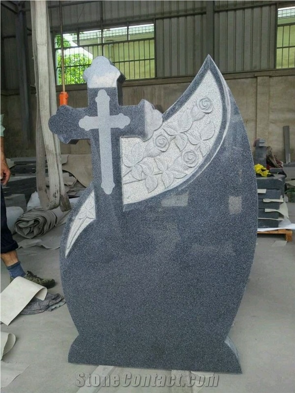 Poland Monument, G654 Black Granite Monument & Tombstone