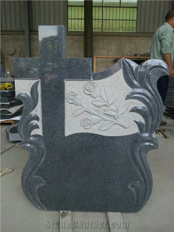 Poland Monument, G654 Black Granite Monument & Tombstone